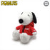 Peanuts 12" Xmas Sitting Snoopy Wearing Winter Jacket